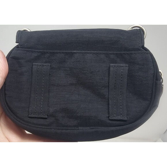 Baggallini On The Go Nylon Convertible Fanny Pack Crossbody Black Wallet *READ* - Picture 2 of 15